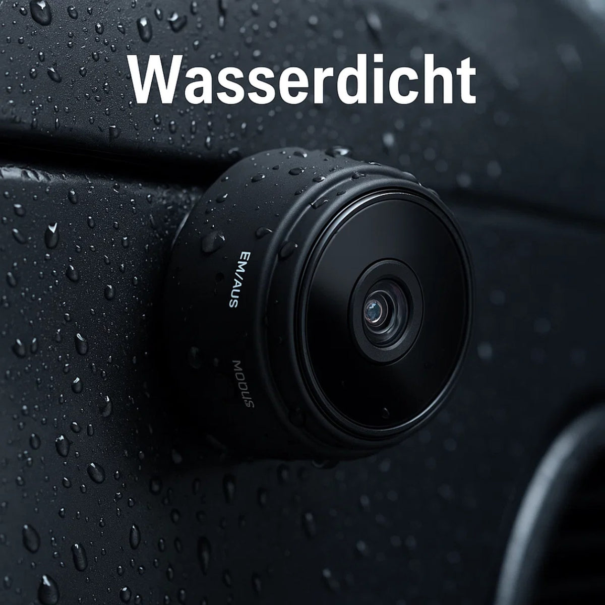 achteruitrijcamera – detail van de rand