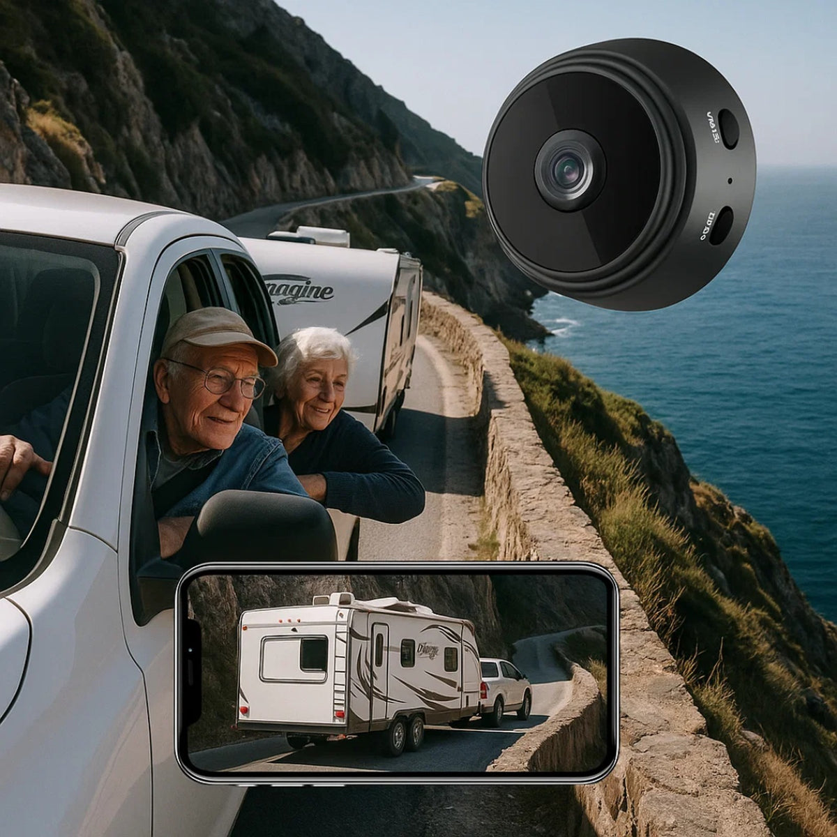 achteruitrijcamera – in gebruik