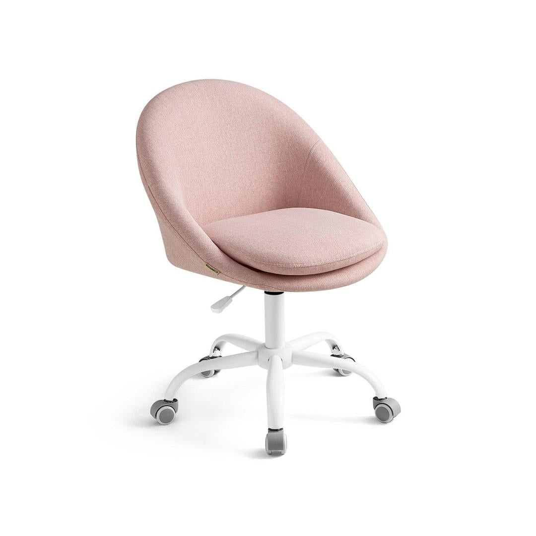 Compacte draaistoel zonder armleuningen – ergonomische bureaustoel – 360° draaibaar – in hoogte verstelbaar