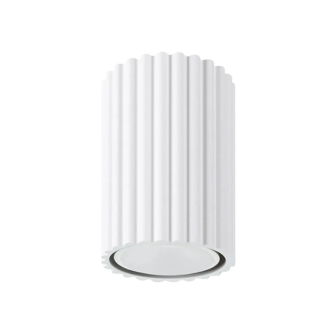Witte Plafondlamp KARBON 10 – Moderne Lamp voor Woonkamer, Keuken of Hal