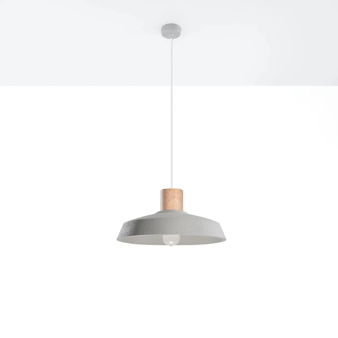 Houten Hanglamp ALEXIA – Natuurlijke Sfeerverlichting voor Woonkamer, Eetkamer of Hal
