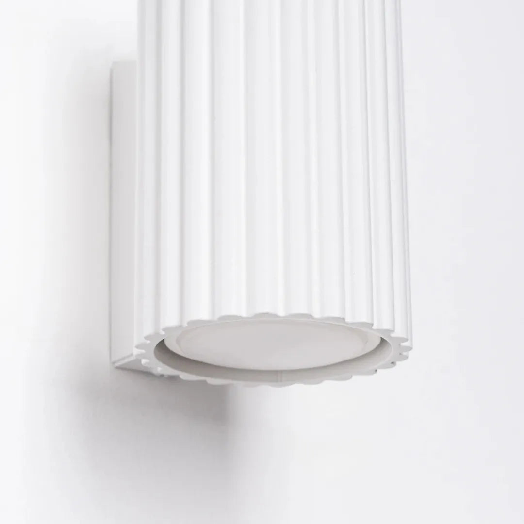 Witte Wandlamp KARBON 10 – Moderne Muurlamp voor Woonkamer, Slaapkamer of Hal