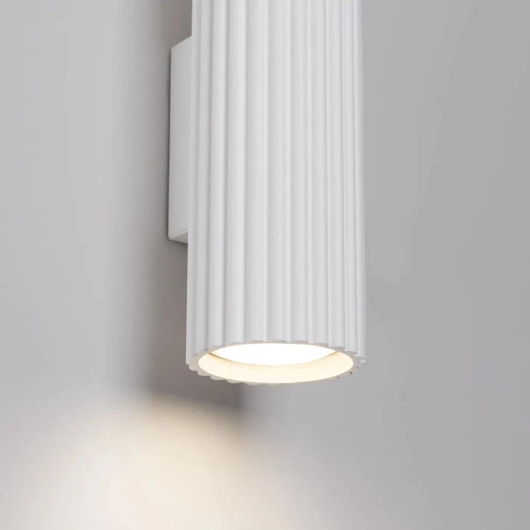 Witte Wandlamp KARBON 20 – Moderne Muurlamp voor Woonkamer, Slaapkamer of Hal