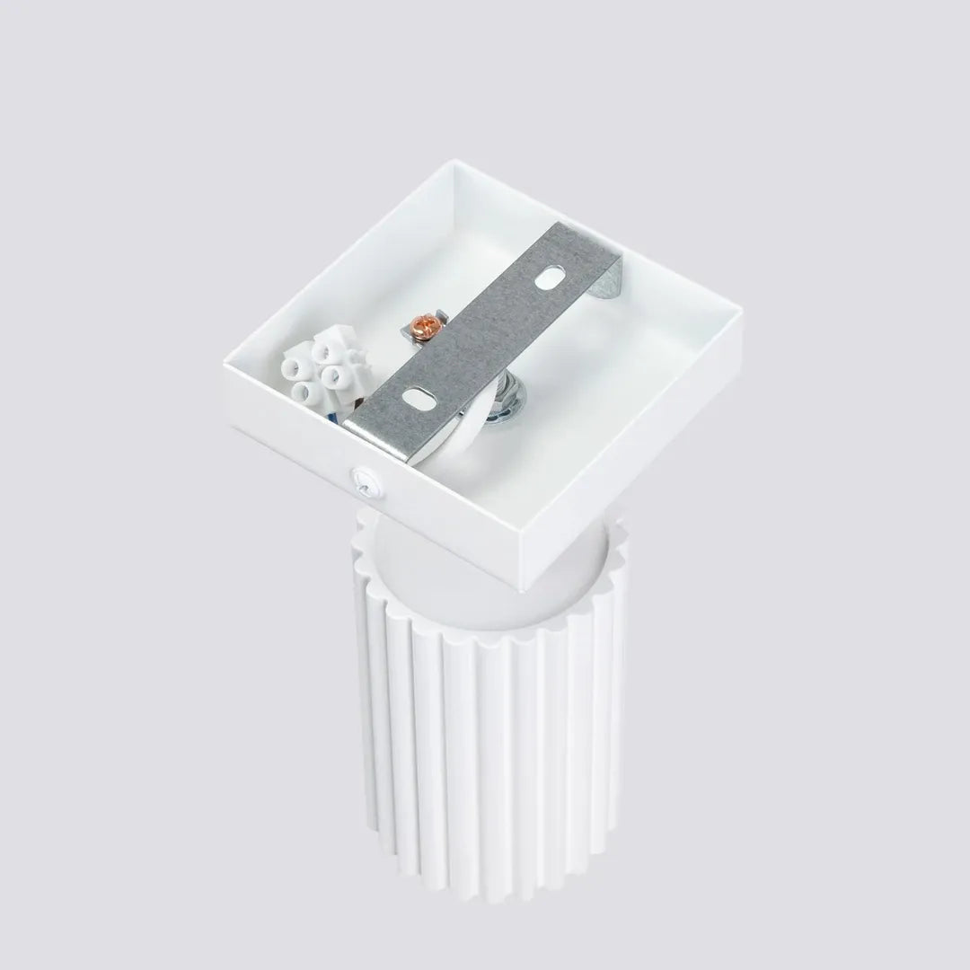 Witte Wandlamp KARBON – Moderne Muurlamp voor Woonkamer, Slaapkamer of Hal