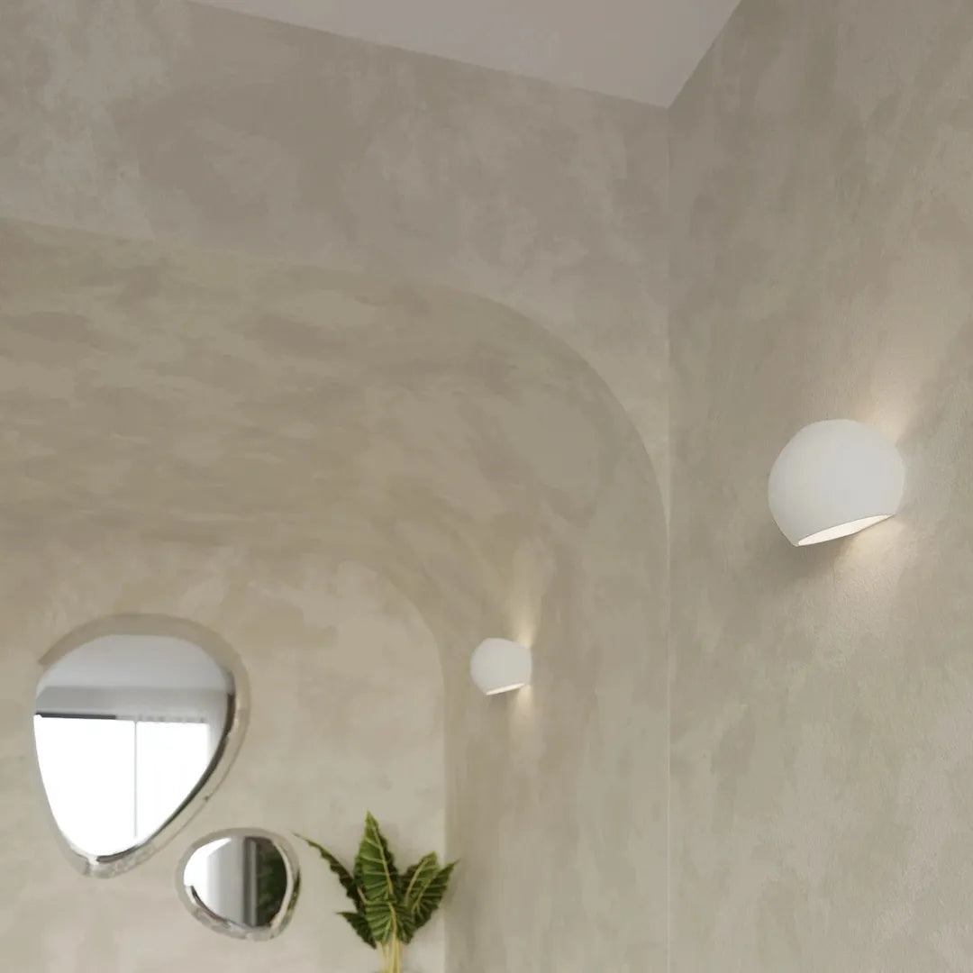 Keramische Wandlamp GLOBE – Moderne Ronde Muurlamp voor Woonkamer, Hal of Slaapkamer