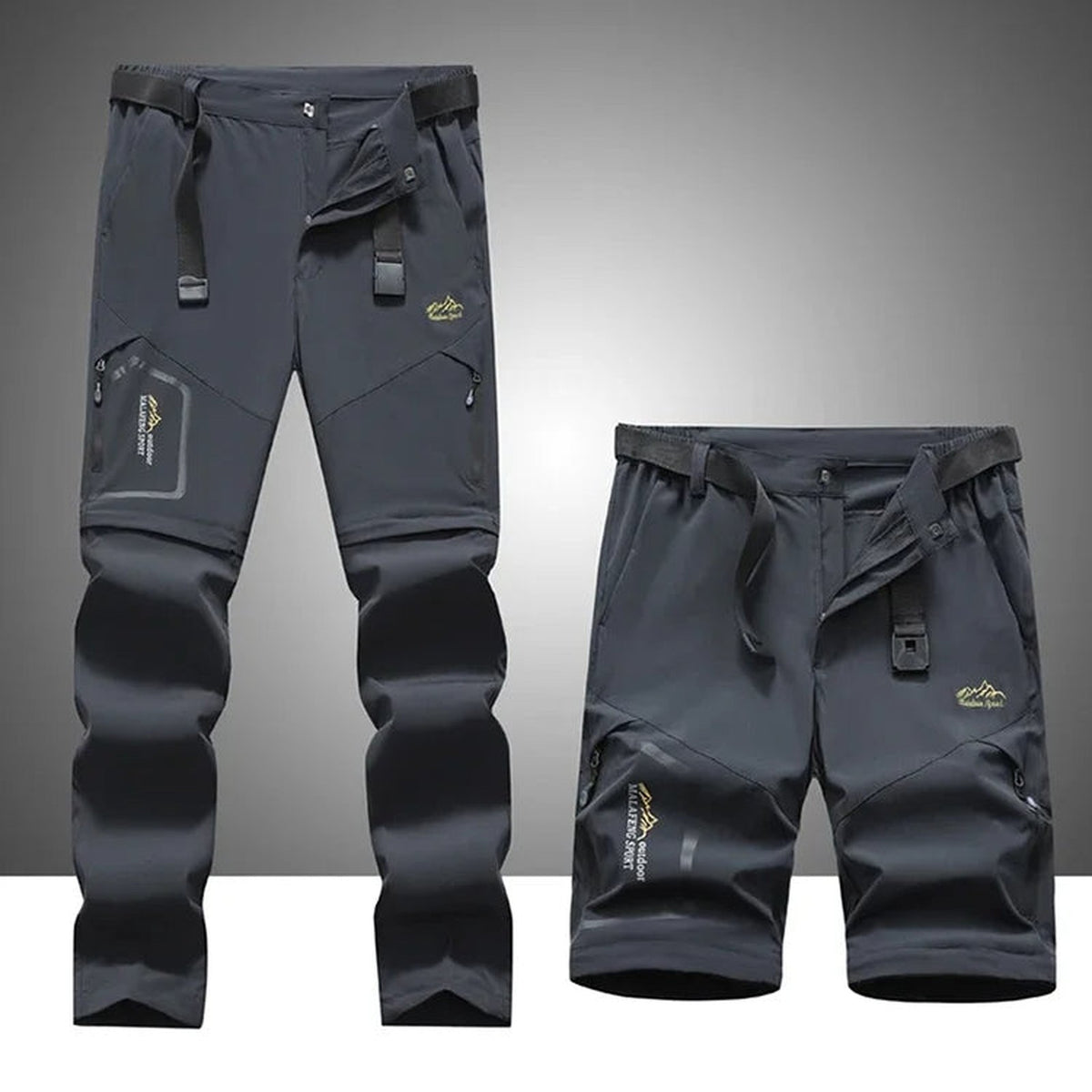 outdoorbroek – alle uitvoeringen naast elkaar
