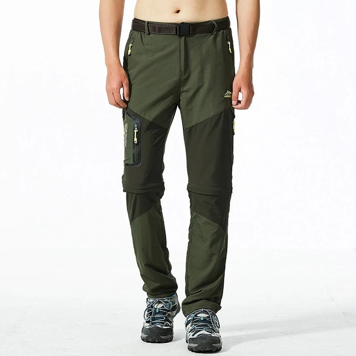 outdoorbroek – met de meegeleverde onderdelen