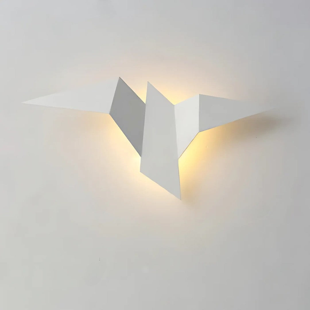 Jelva wandlamp van metaal – in gebruik