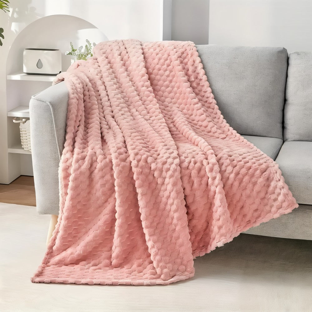 Meldra plaid van polyester – van bovenaf gezien
