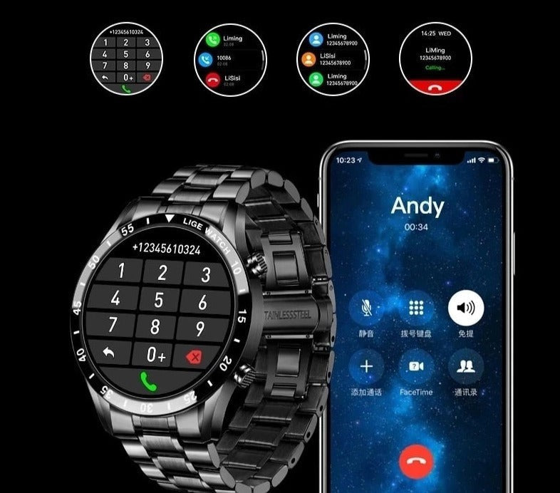 Nord3599 horloge van roestvrij staal en siliconen – detailfoto van de afwerking