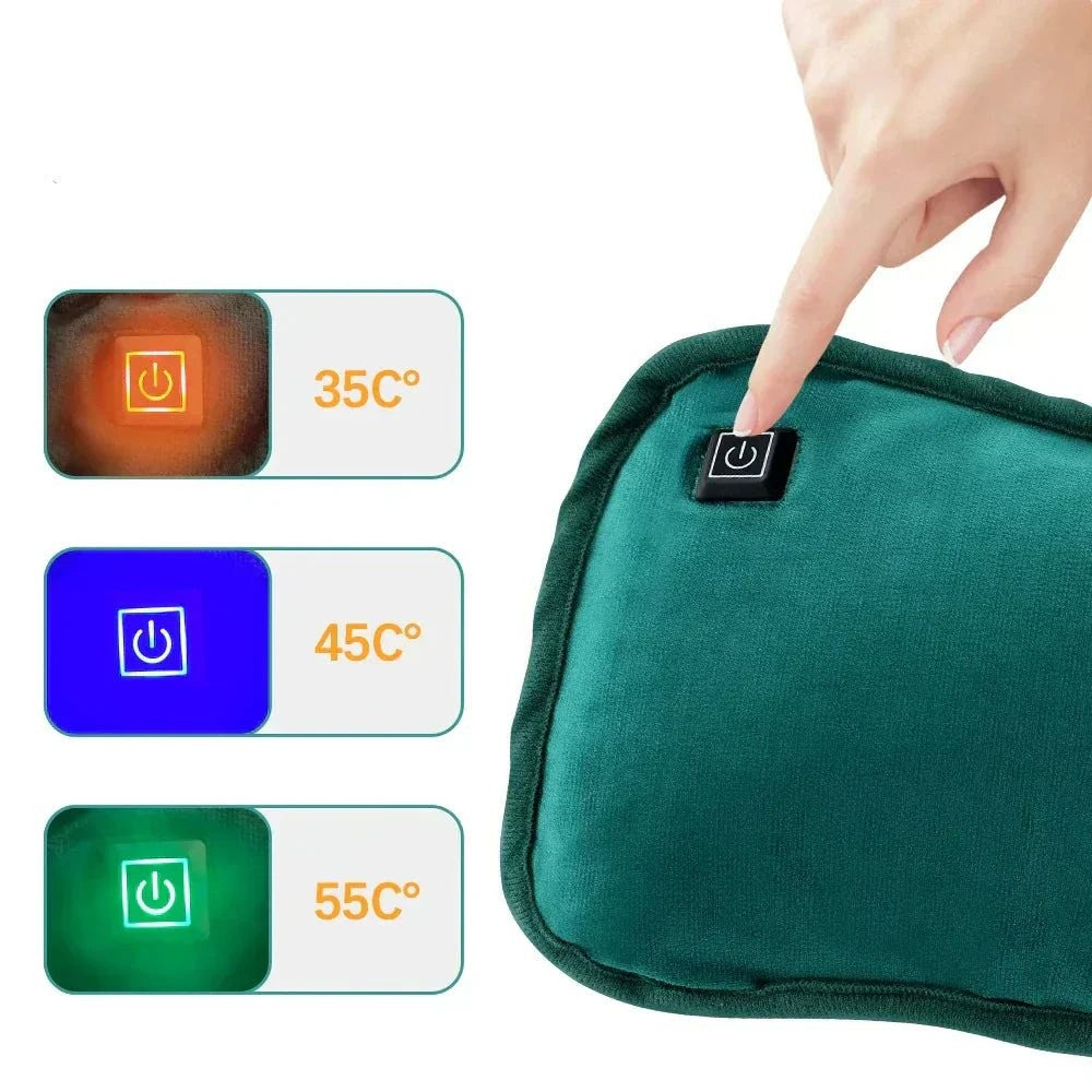 Nord3614 sierkussen van light and soft 1x thermocalm heat pad 1 x usb cable – zijaanzicht