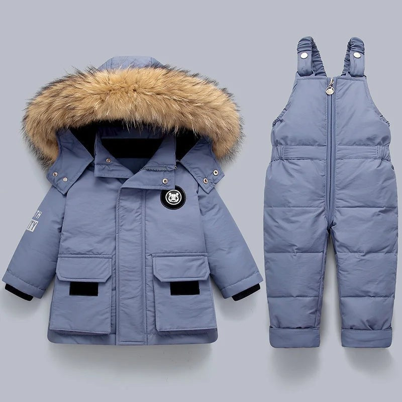 Nord3708 product in blauw van polyester en katoen – vooraanzicht