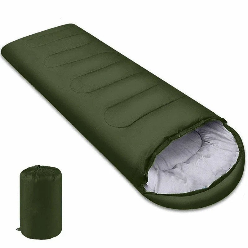 Nord4539 product in groen van 170t polyester, holle katoen vulling – vooraanzicht