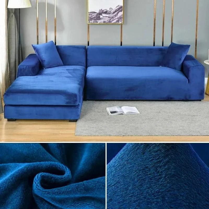 Nord531 bankhoes van 100% polyester with velvety surface – detail van de rand