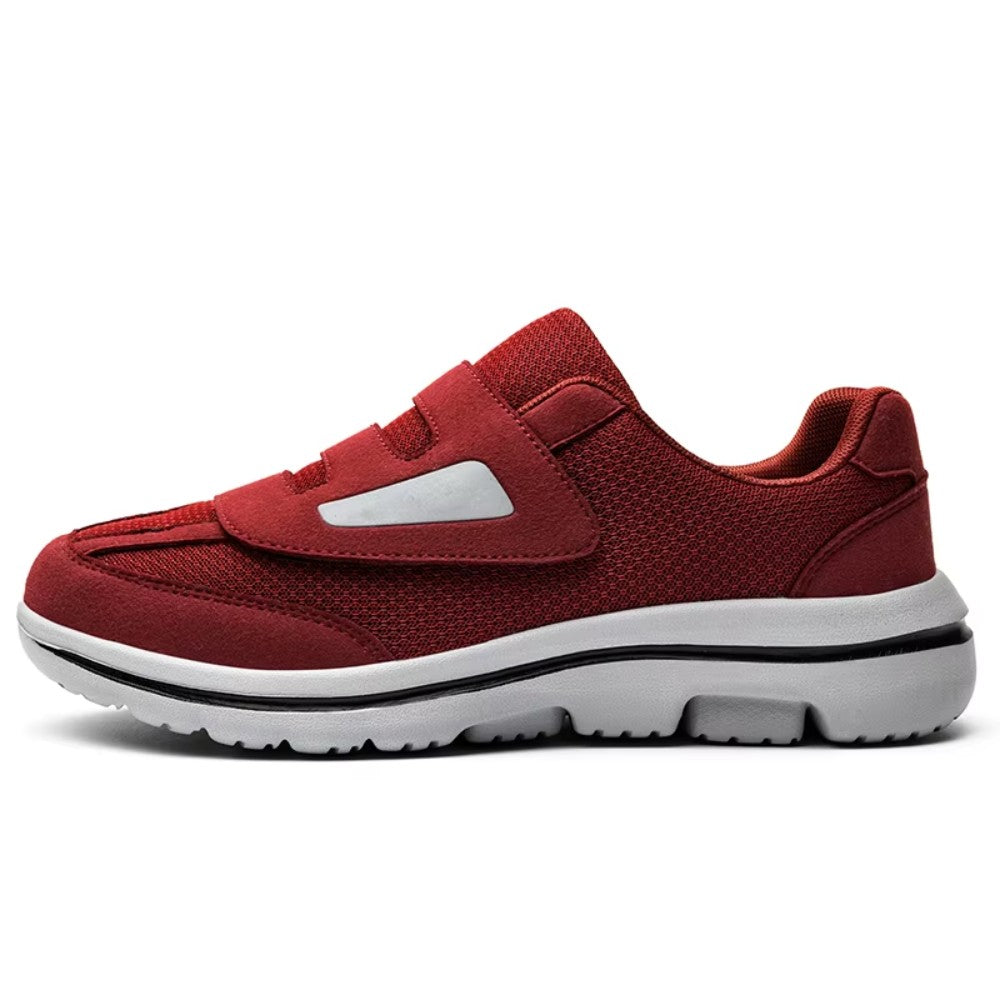 Nord5724 schoen van ademend mesh, synthetisch leer – achteraanzicht