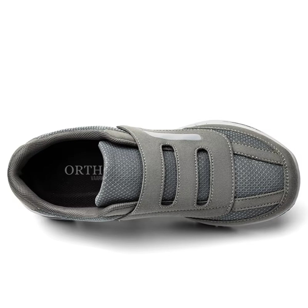 Nord5724 schoen van ademend mesh, synthetisch leer – van bovenaf gezien