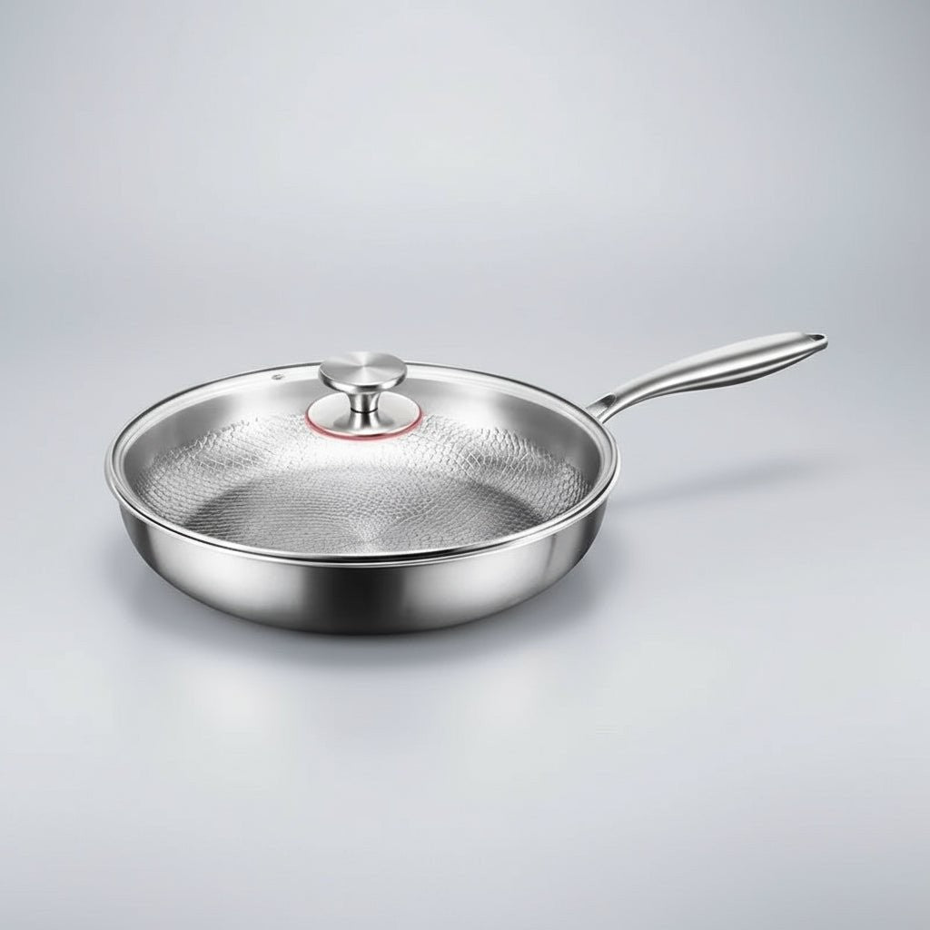 Nord7032 pan van titanium – geplaatst in een interieur