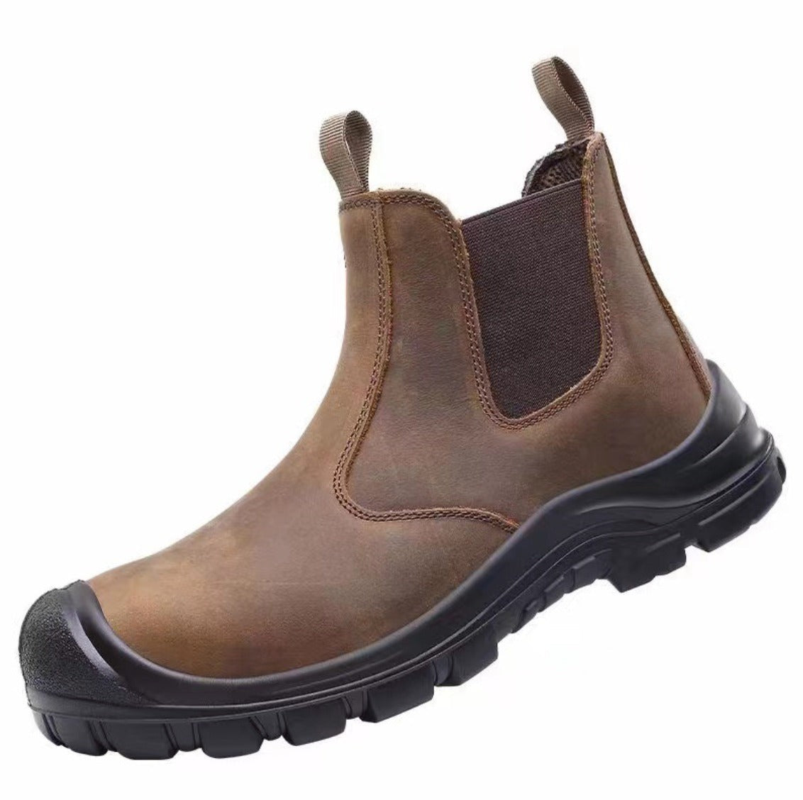 Nord7684 schoen van leer – detailfoto van de afwerking
