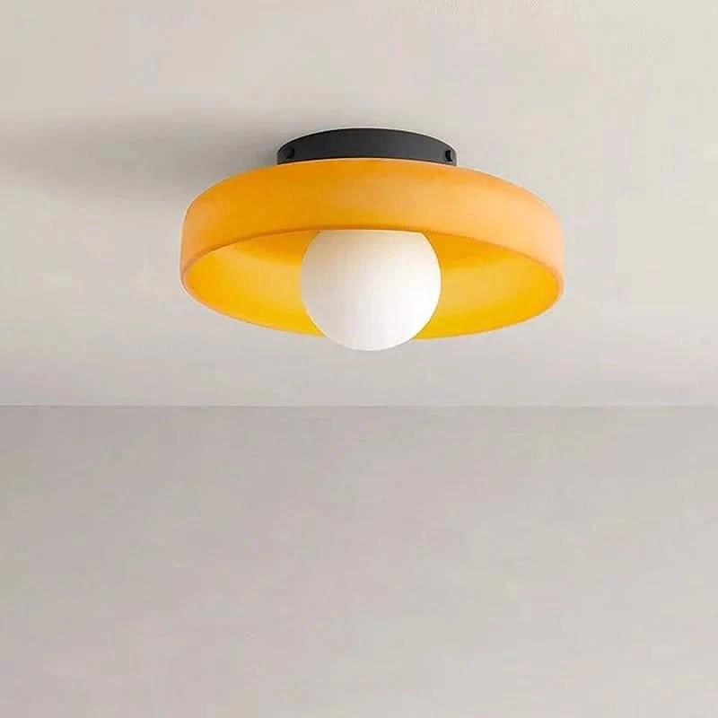 Nord8393 plafondlamp van high-quality, sustainable glas – detailfoto van de afwerking