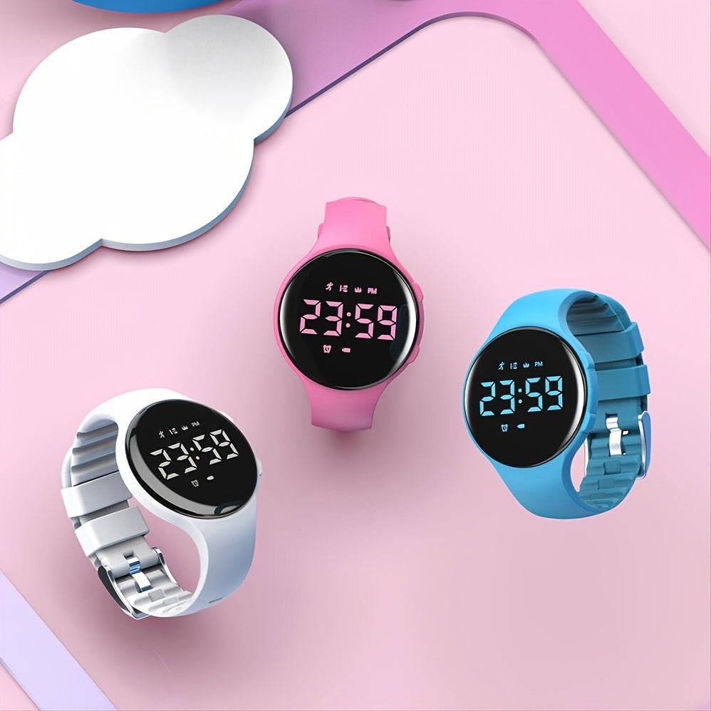 Nord8765 horloge in blauw van siliconen, kunststof – detailfoto van de afwerking