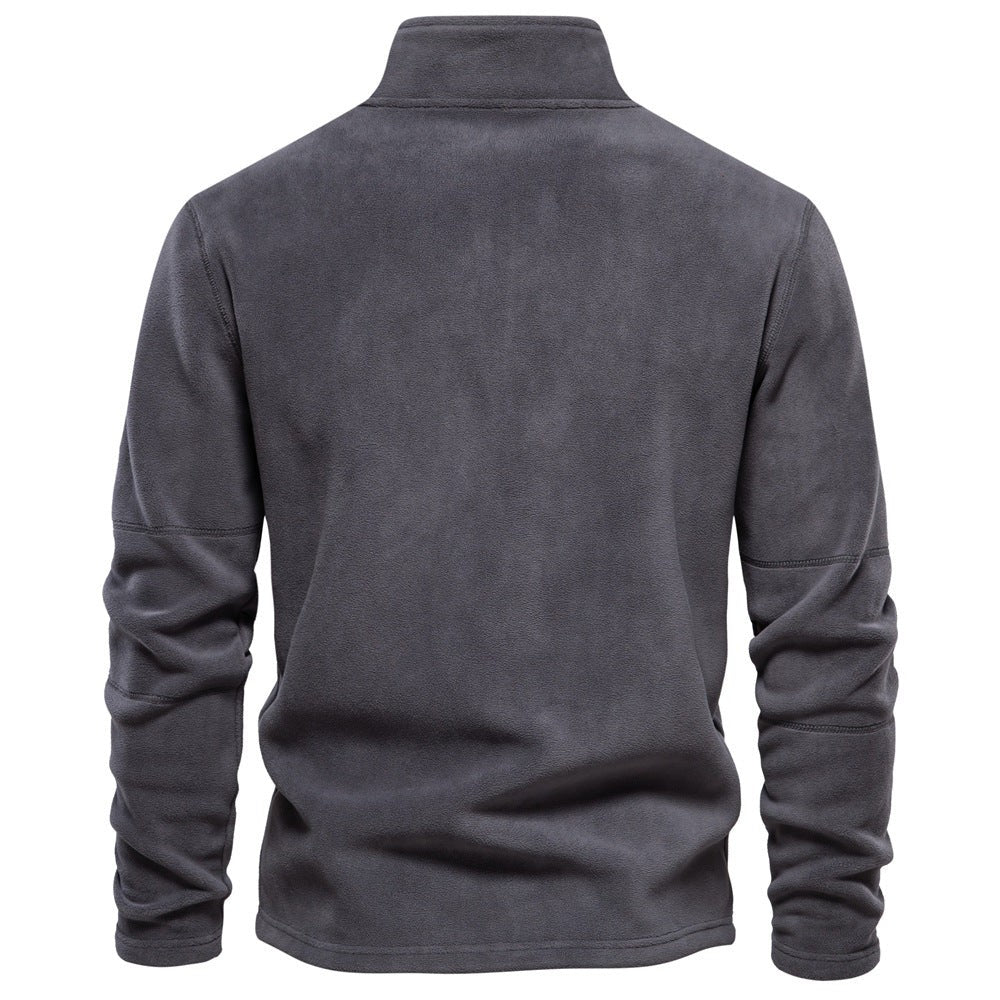 Nord9344 trui van premium fleece polyester – detail van de rand