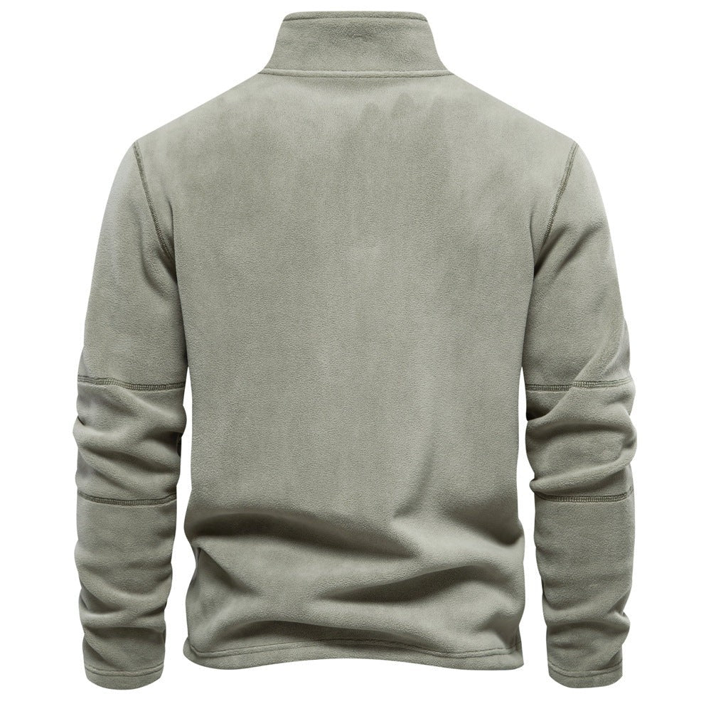 Nord9344 trui van premium fleece polyester – van bovenaf gezien