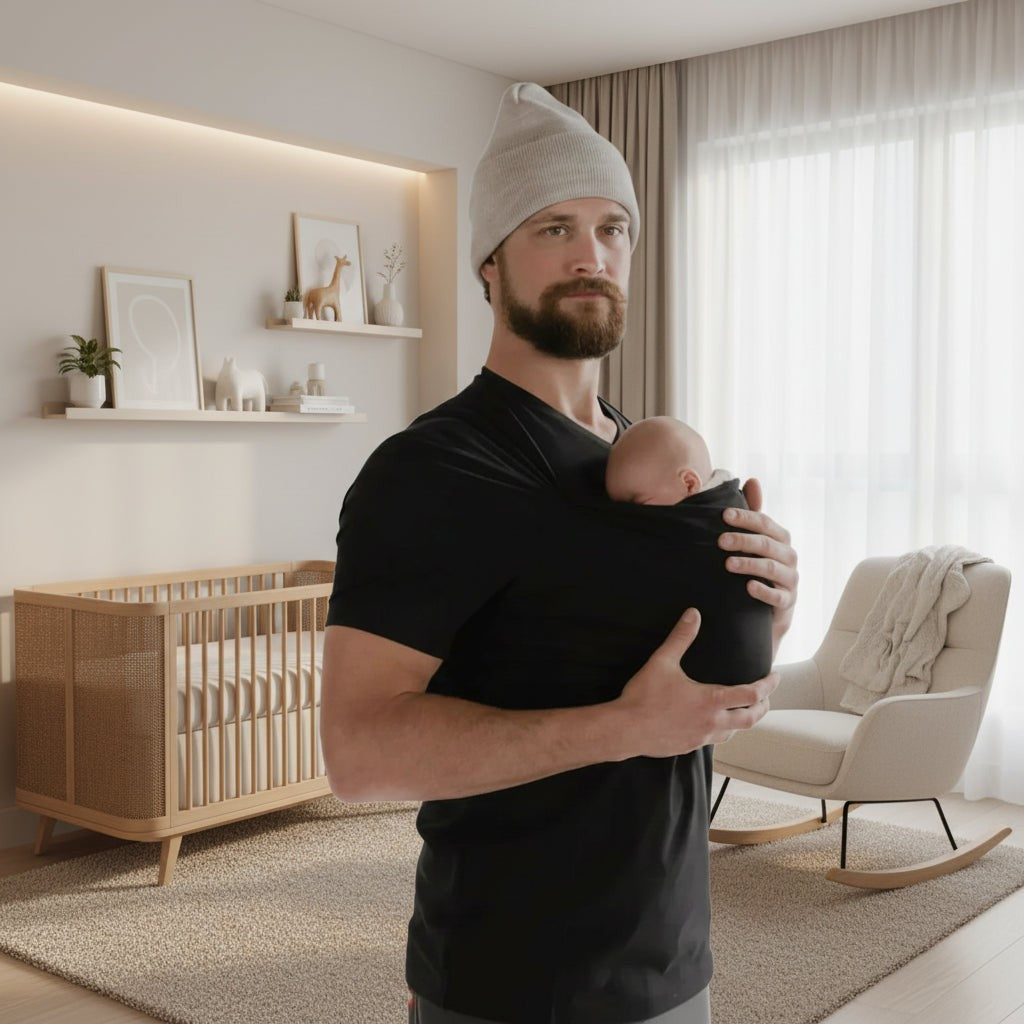 Nord9507 product in grijs van soft, ademend fabric – in een woonkamer