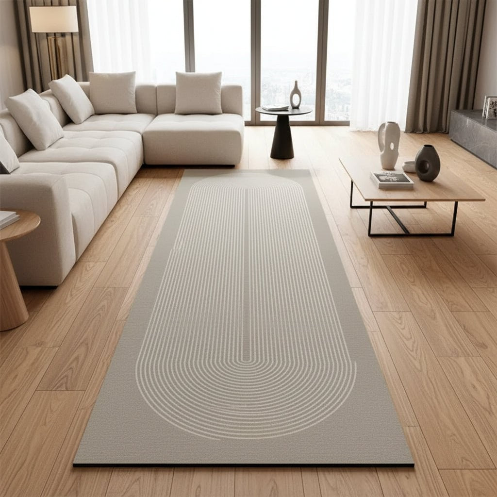 Palmvik keukenmat van absorberend fiber fabric with rubber backing – detailfoto van de afwerking