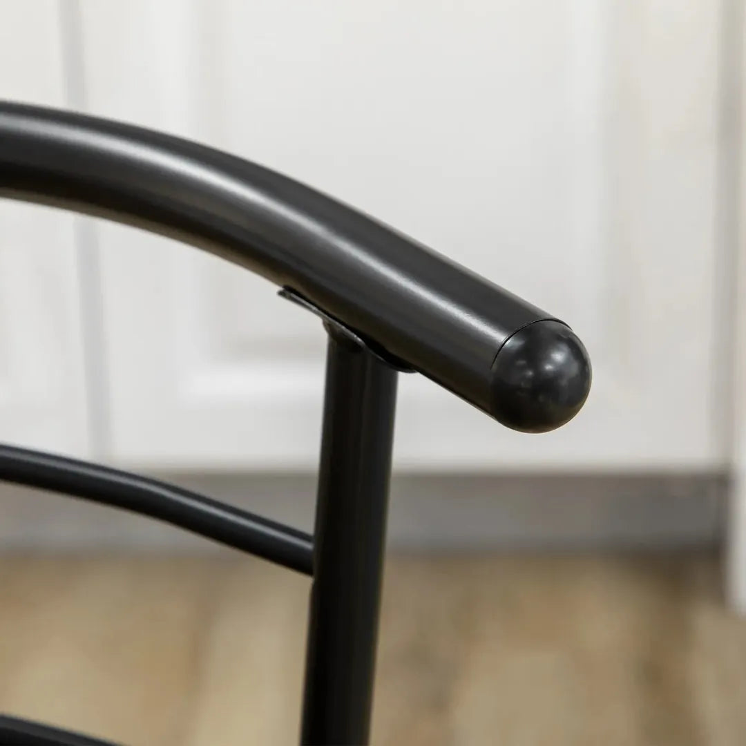 Eettafelset voor 2 Personen – 1 Tafel, 2 Stoelen van Grenenhout – Wit en Grijs