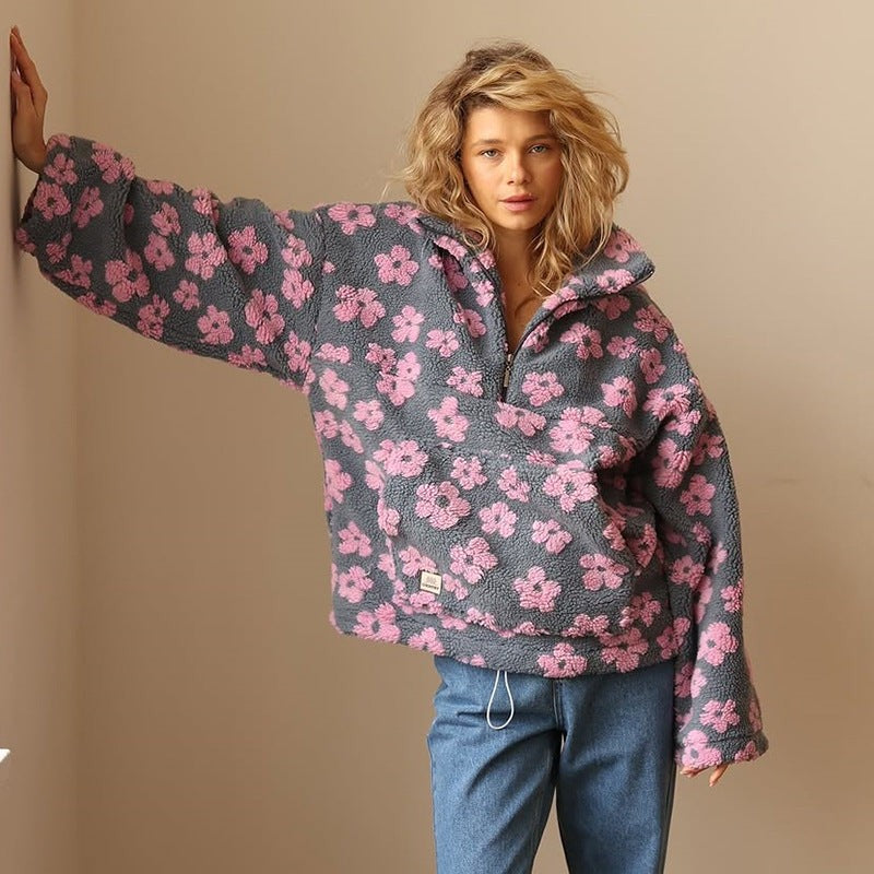 Ravena vest in roze – in een woonkamer