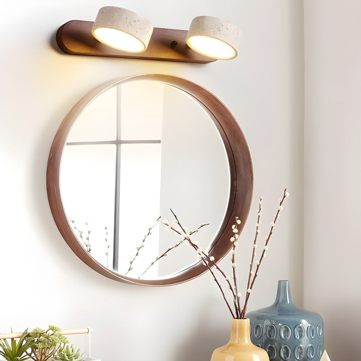 Ravstad wandlamp – detailfoto van de afwerking