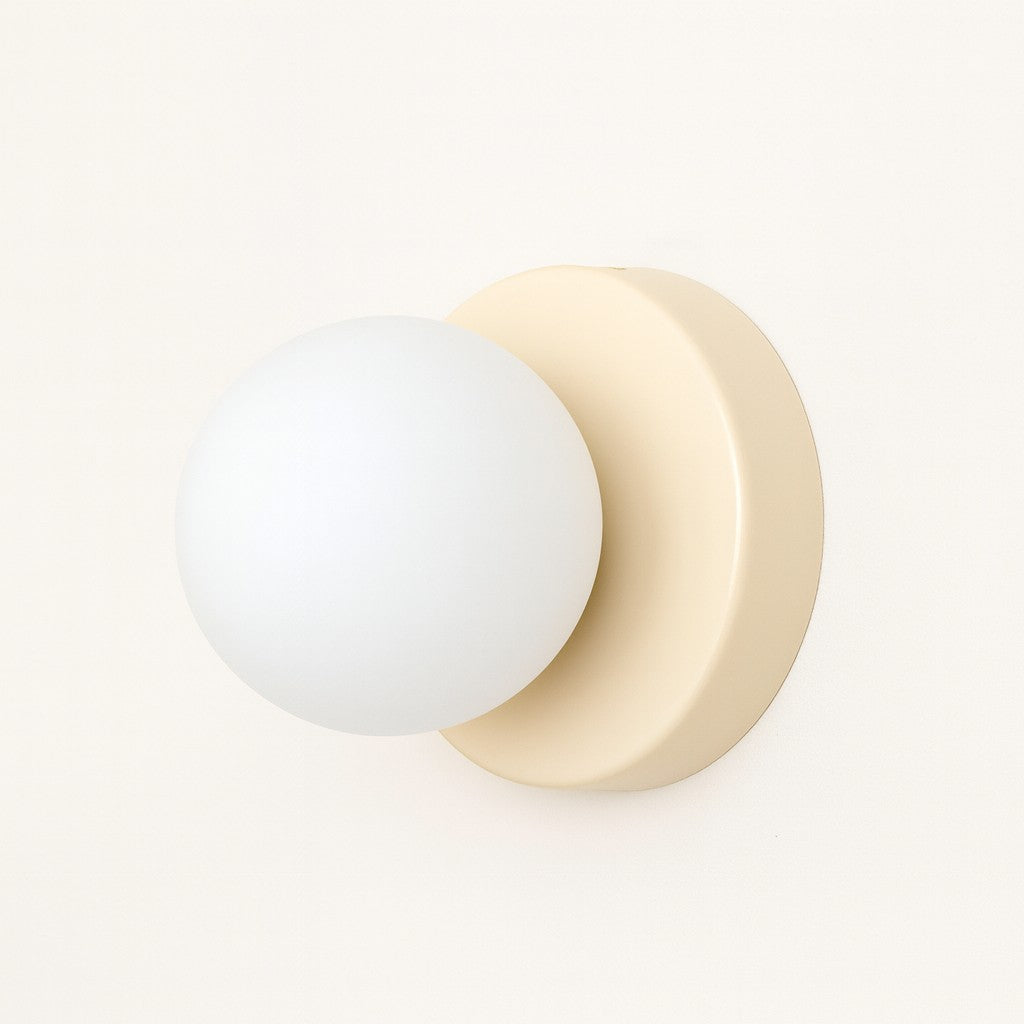 Solvig wandlamp van glas – in gebruik
