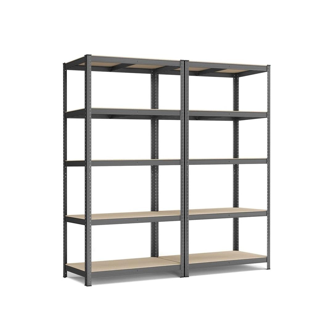 Stellingkast – stevig rek – magazijnrek – metalen opbergrek – hoge draagkracht – voor garage, werkplaats en opslag
