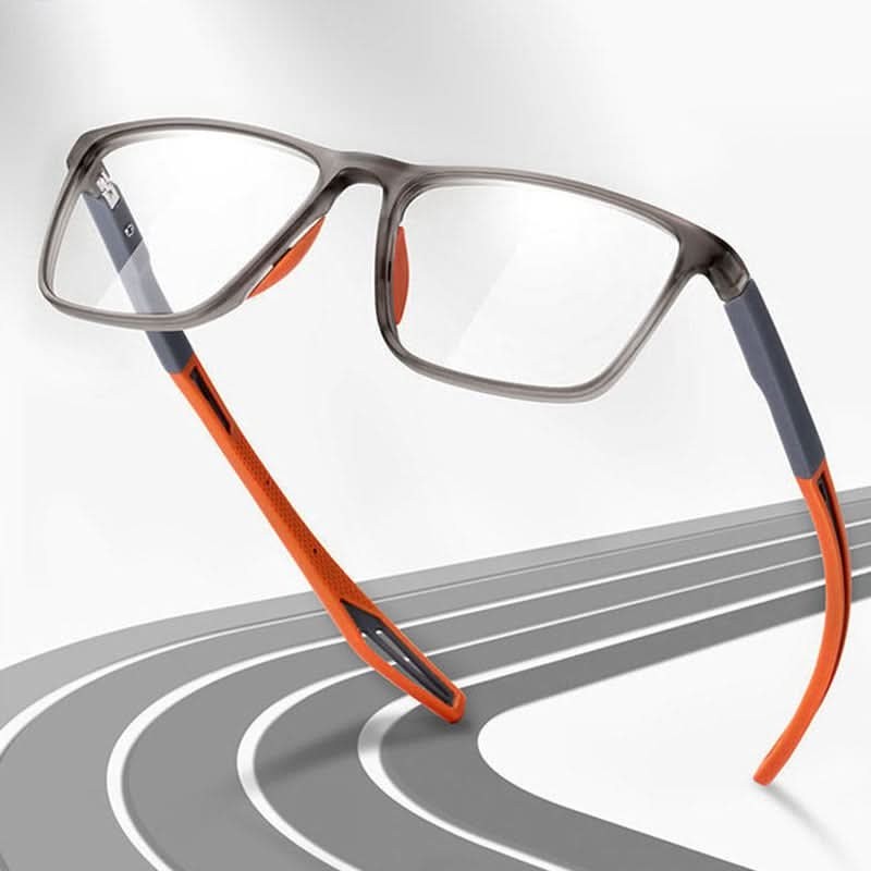 Toranlund product van lichtgewicht, duurzaam frame with standard reading lenses – in gebruik