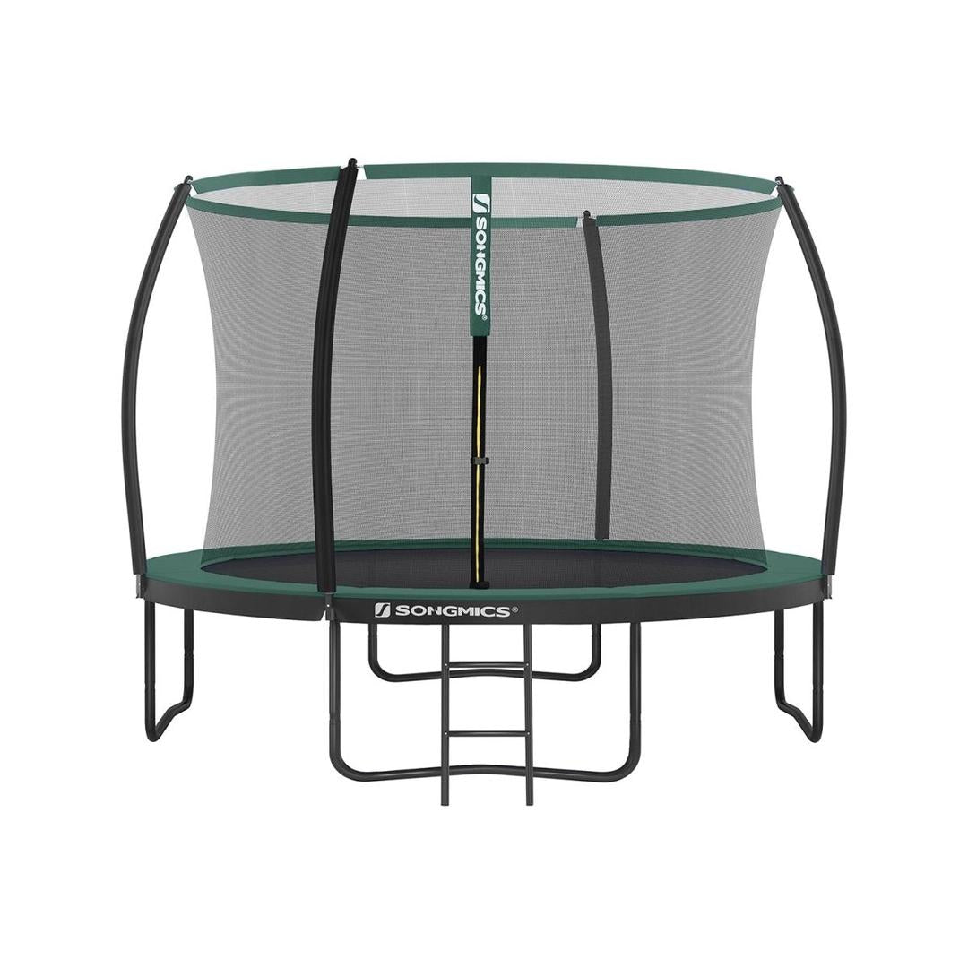 Ronde tuintrampoline met veiligheidsnet – Ø305 of 366 cm – max. 150 kg – stalen frame