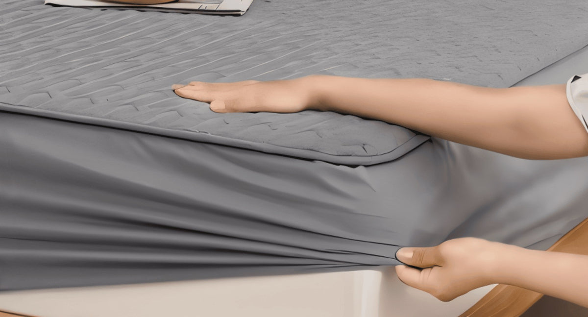 Umbra matrasbeschermer van polyester – in gebruik