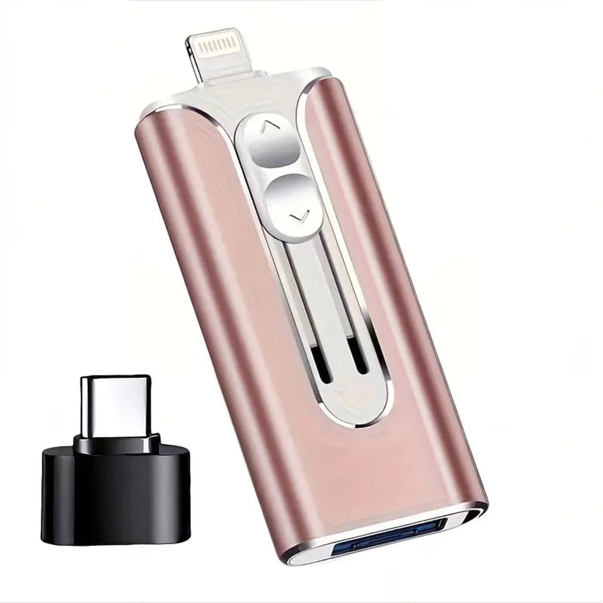 usb-stick in roze – vooraanzicht