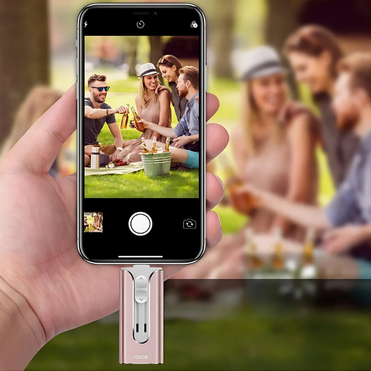usb-stick – in gebruik