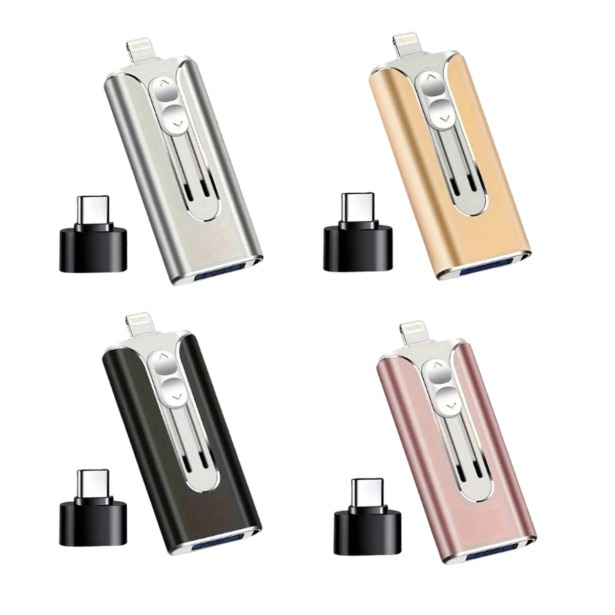 usb-stick – schuin van voren