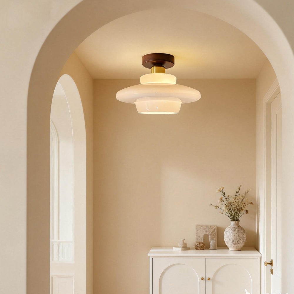 Ustad plafondlamp van glas – sfeerbeeld in huis (17)