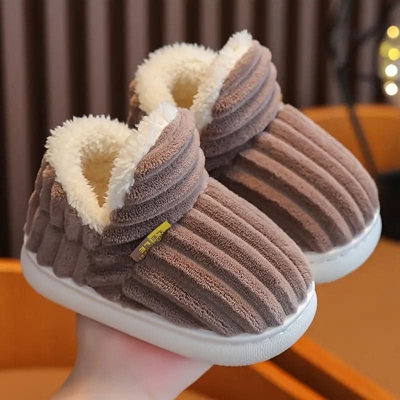 Veldal pantoffel van microvezel outer fabric, plush lining – met de meegeleverde onderdelen