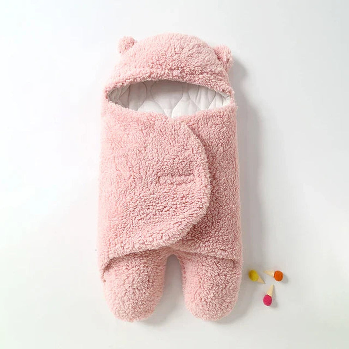 wikkeldeken – vooraanzicht