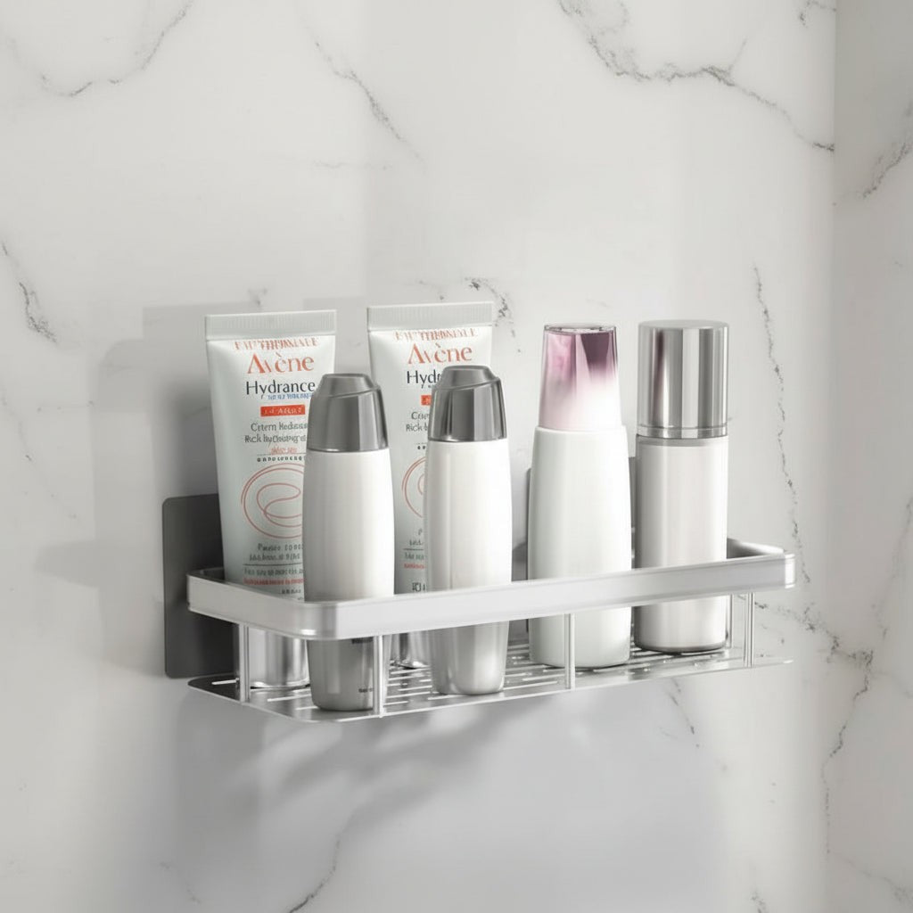 Zenvik wandplank van abs kunststof en roestvrij staal – close-up van het materiaal