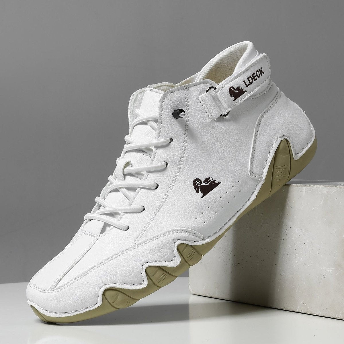 Zolda schoen van high-quality leer – van bovenaf gezien