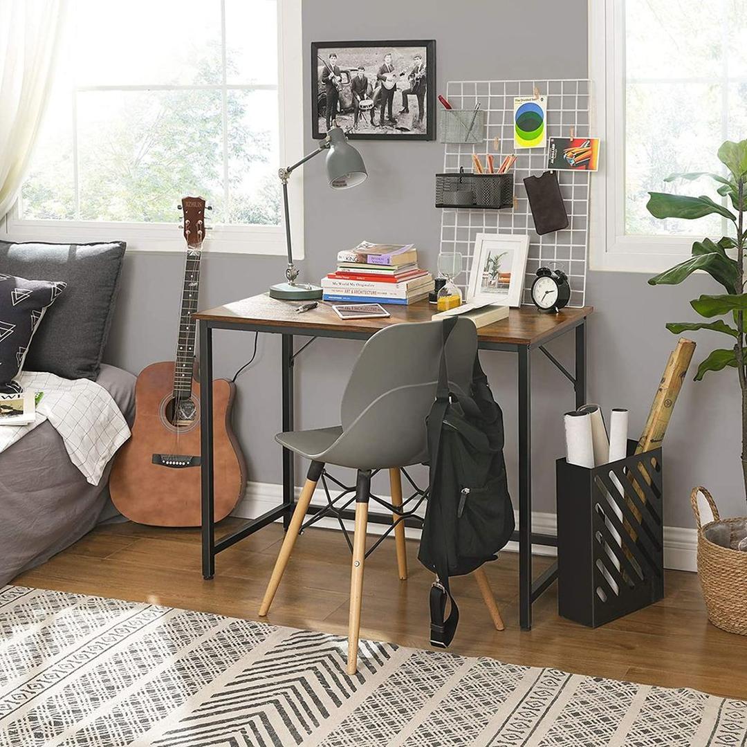 Compact Computertafel 50 × 100 × 75 cm – Smal Bureau voor Thuiswerk, Studie of Kantoor