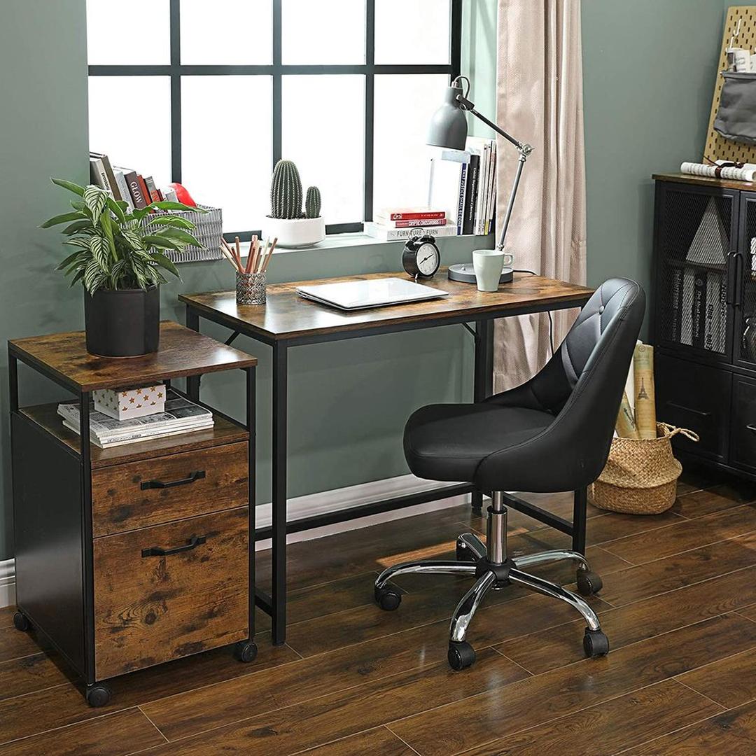 Compact Computertafel 50 × 100 × 75 cm – Smal Bureau voor Thuiswerk, Studie of Kantoor