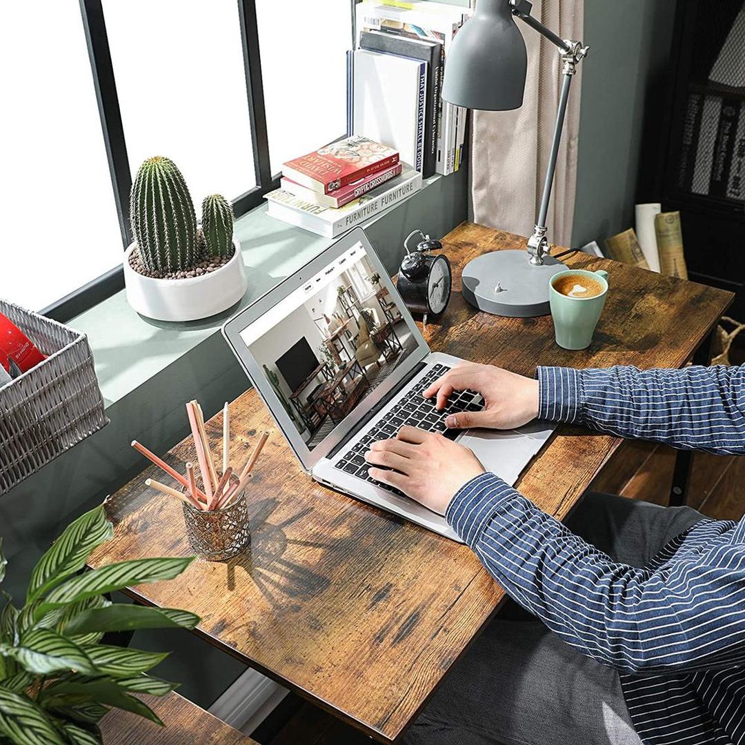 Compact Computertafel 50 × 100 × 75 cm – Smal Bureau voor Thuiswerk, Studie of Kantoor