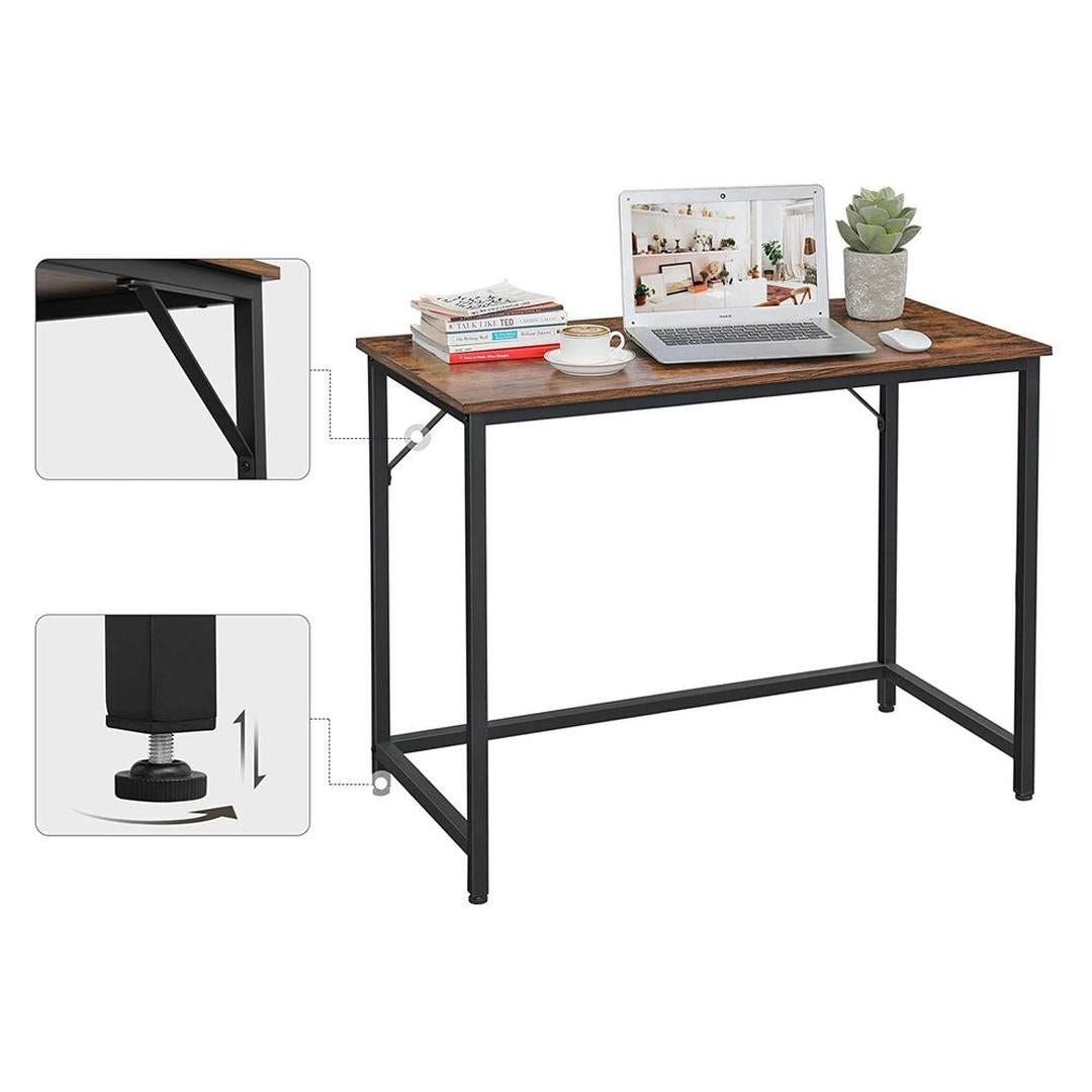 Compact Computertafel 50 × 100 × 75 cm – Smal Bureau voor Thuiswerk, Studie of Kantoor