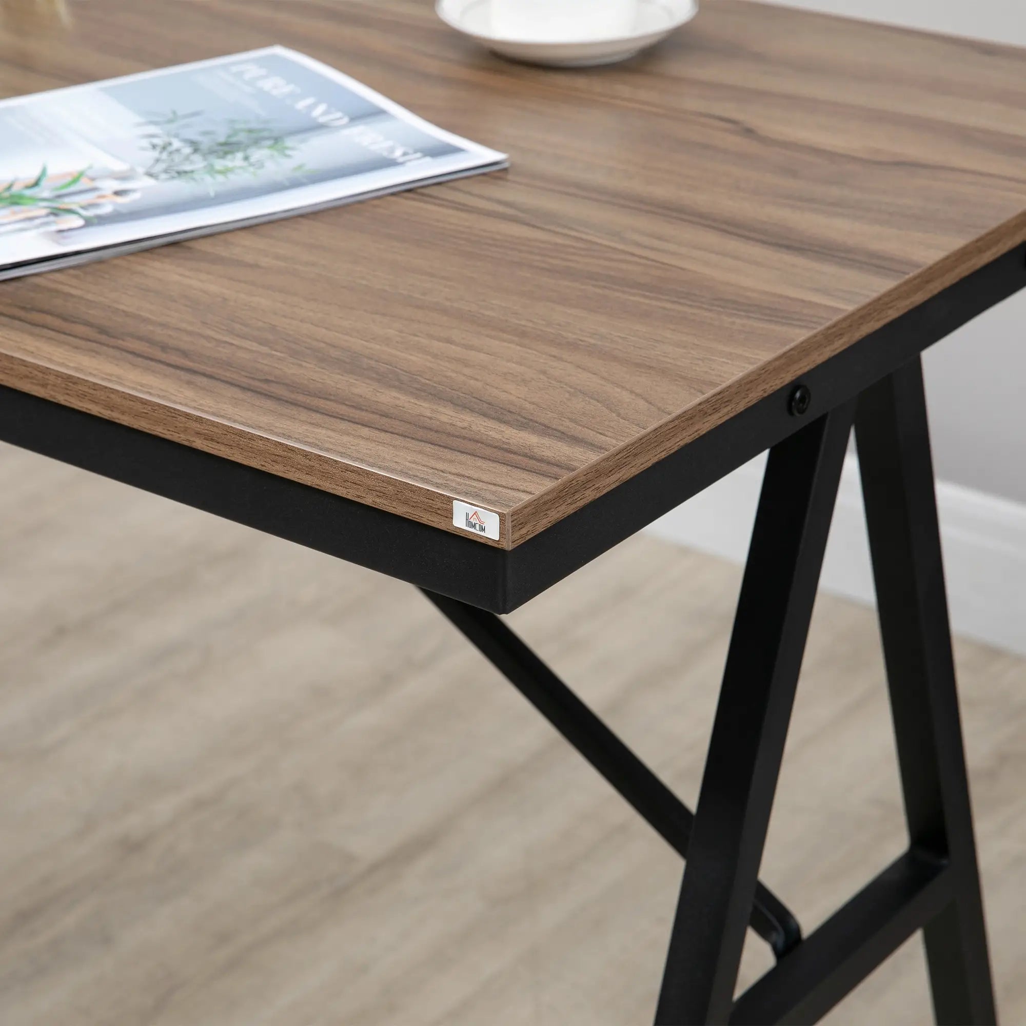 Barkrukset met Tafel – Industrieel Design, 2 Barkrukken met Stiksels, Lichtgrijs, 120 x 60 x 91 cm