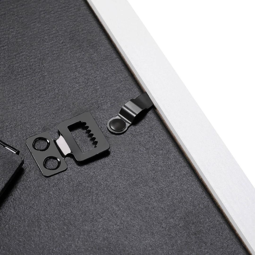 Fotolijsten Set van 10 – Zwarte Bilderframes voor Wand of Tafel met Verschillende Formaten